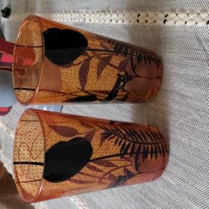 PartyLite Tropical Coastal Votive Candle Holders Set of 2